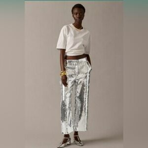 J. Crew Collection Ingrid Sequin Pants